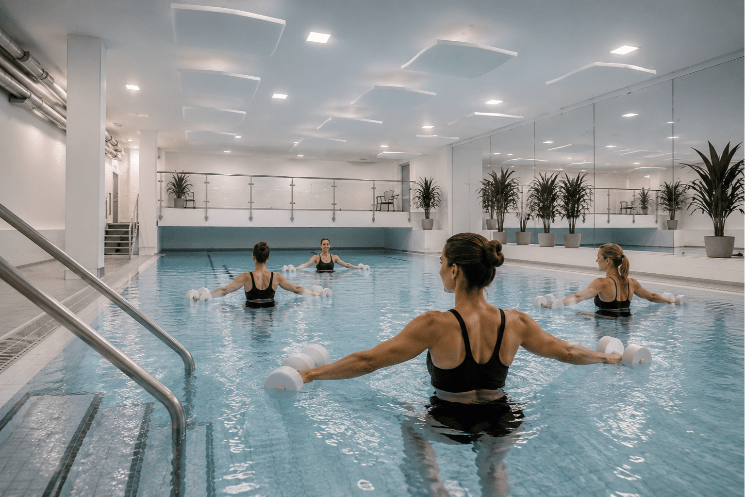 Aqua Fitness f&uuml;r Frauen